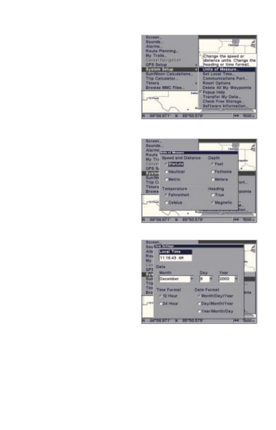 Lowrance electronic GLOBALMAP 3000 User Manual | Page 42 / 56