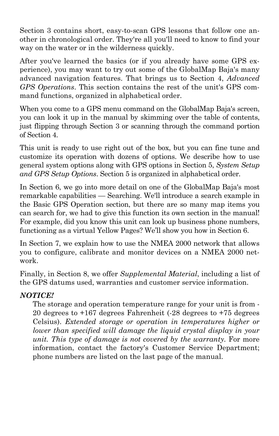 Lowrance electronic GlobalMap Baja 840C User Manual | Page 10 / 164