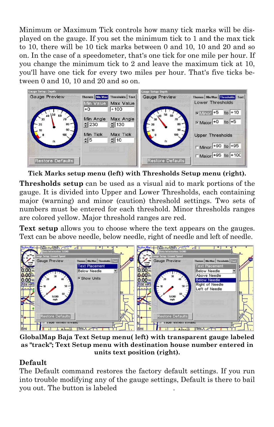 Lowrance electronic GlobalMap Baja 840C User Manual | Page 102 / 164