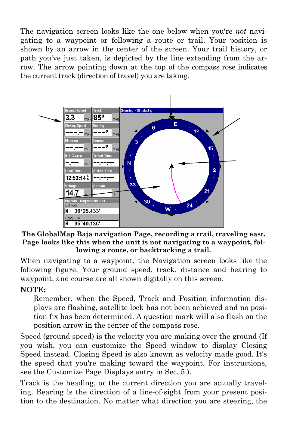 Lowrance electronic GlobalMap Baja 840C User Manual | Page 38 / 164