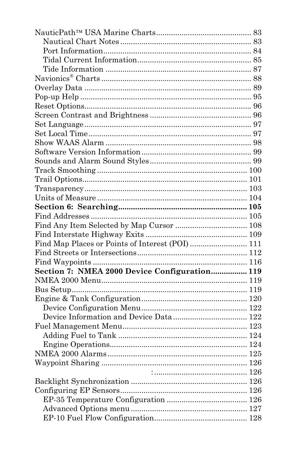 Lowrance electronic GlobalMap Baja 840C User Manual | Page 5 / 164