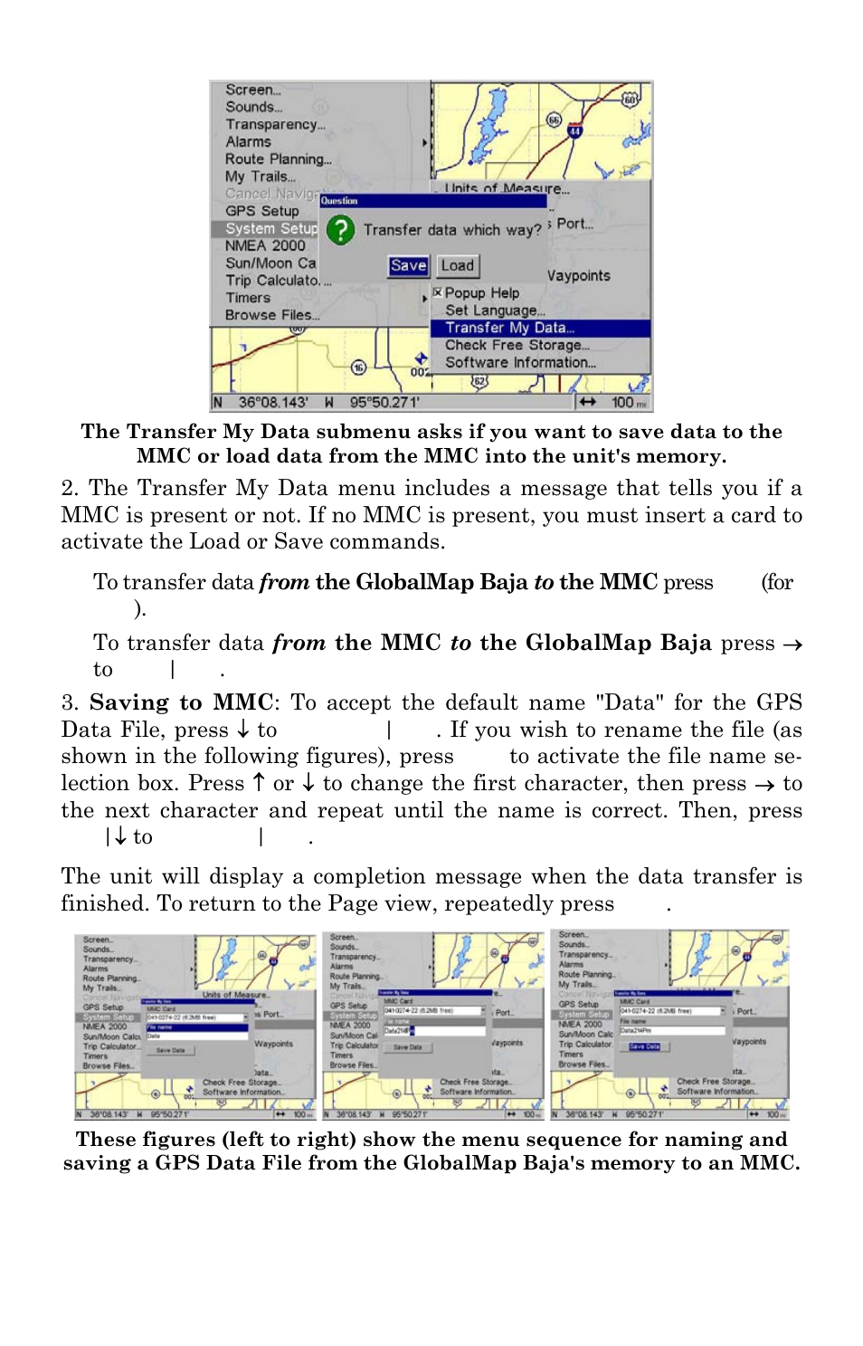 Lowrance electronic GlobalMap Baja 840C User Manual | Page 61 / 164