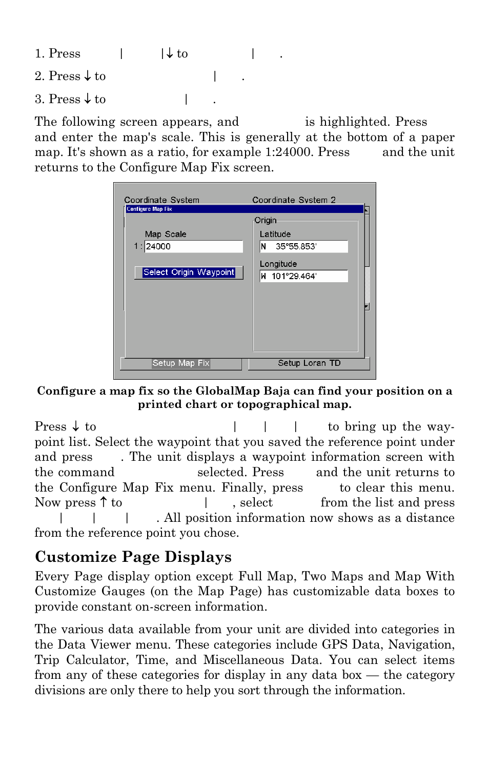 Customize page displays | Lowrance electronic GlobalMap Baja 840C User Manual | Page 83 / 164