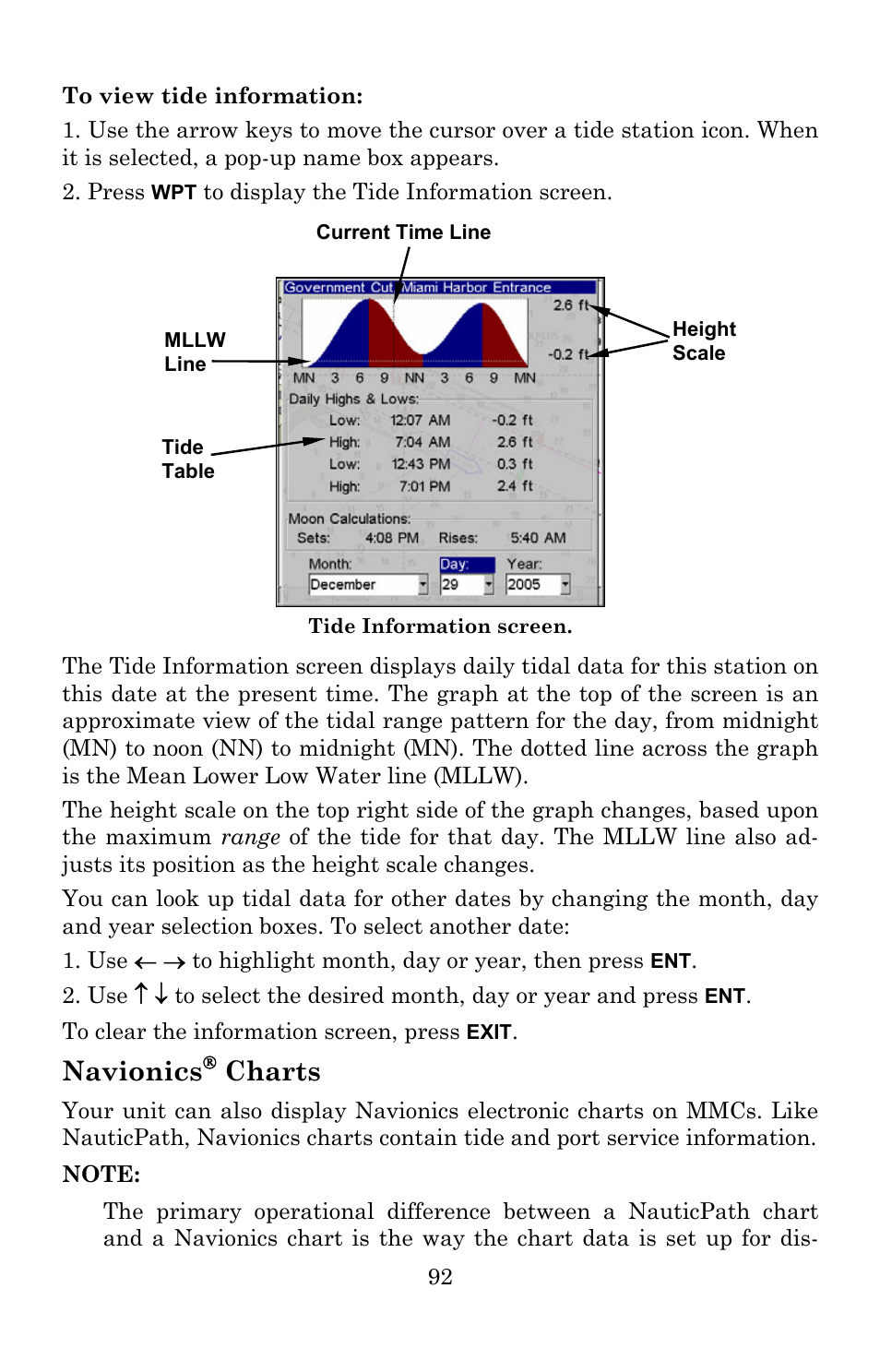 Navionics, Charts | Lowrance electronic 5300c User Manual | Page 100 / 172