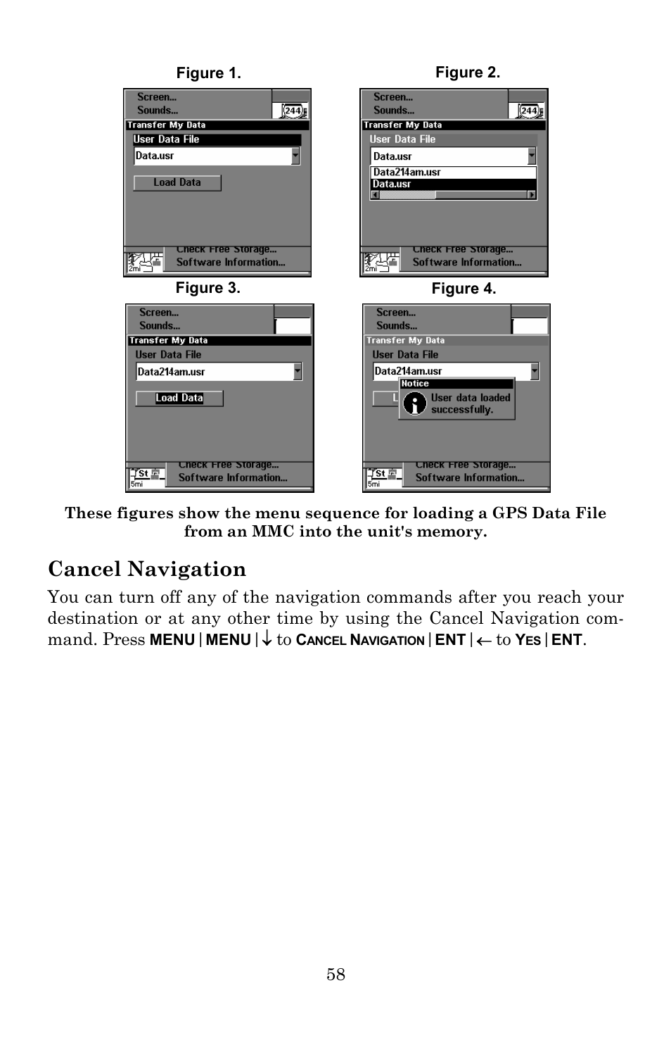 Cancel navigation | Lowrance electronic 5300c User Manual | Page 66 / 172