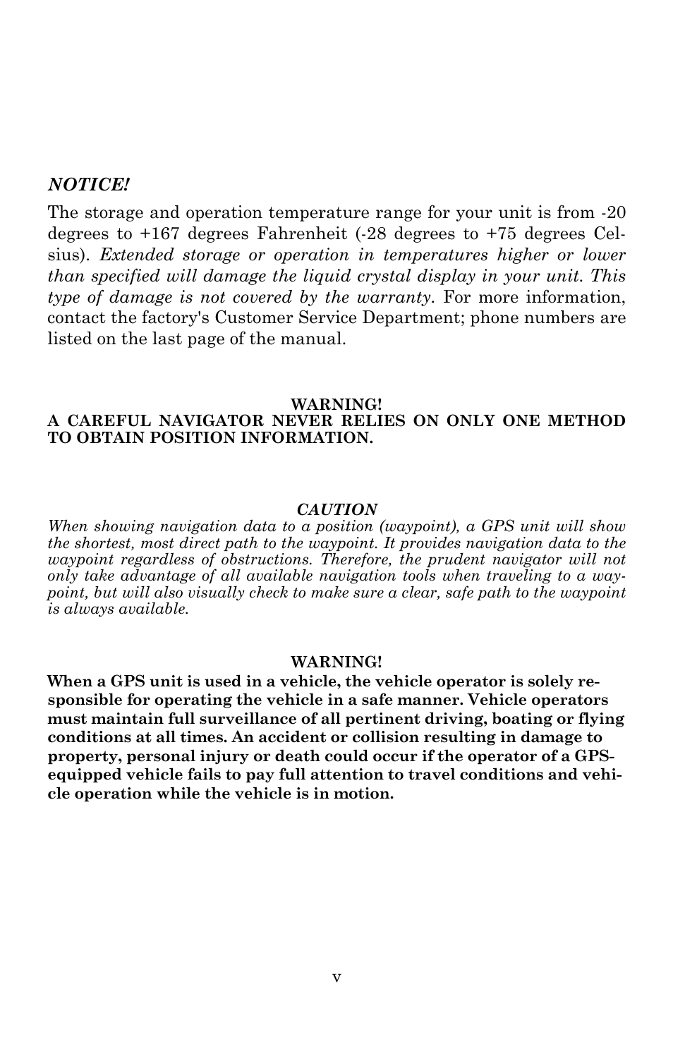 Lowrance electronic 5300c User Manual | Page 7 / 172