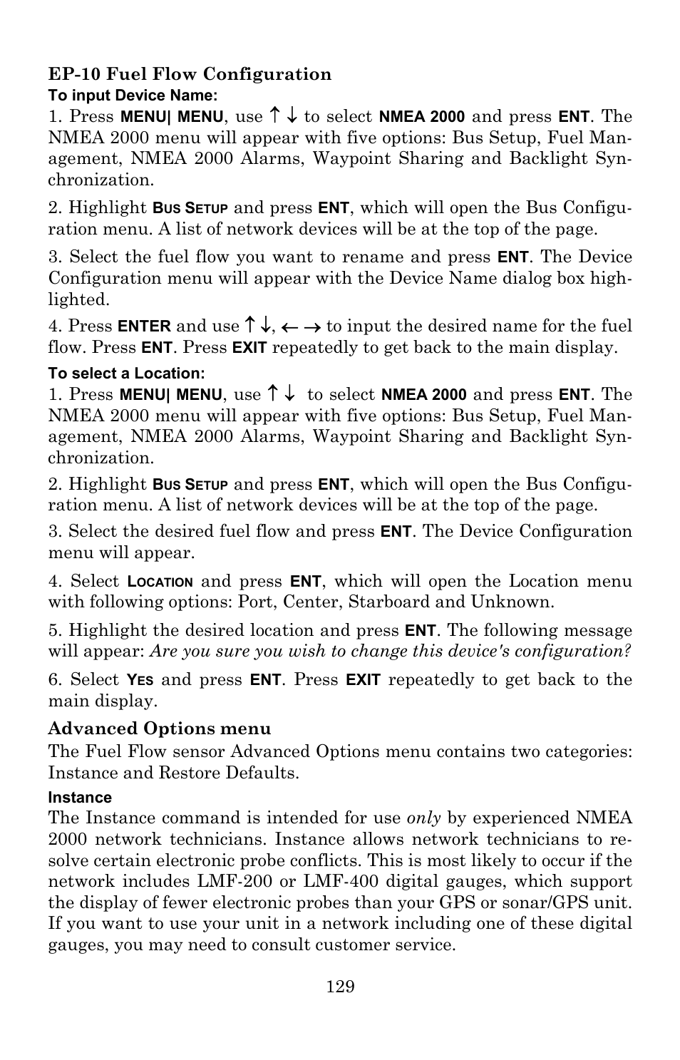 Lowrance electronic 5200C User Manual | Page 135 / 164