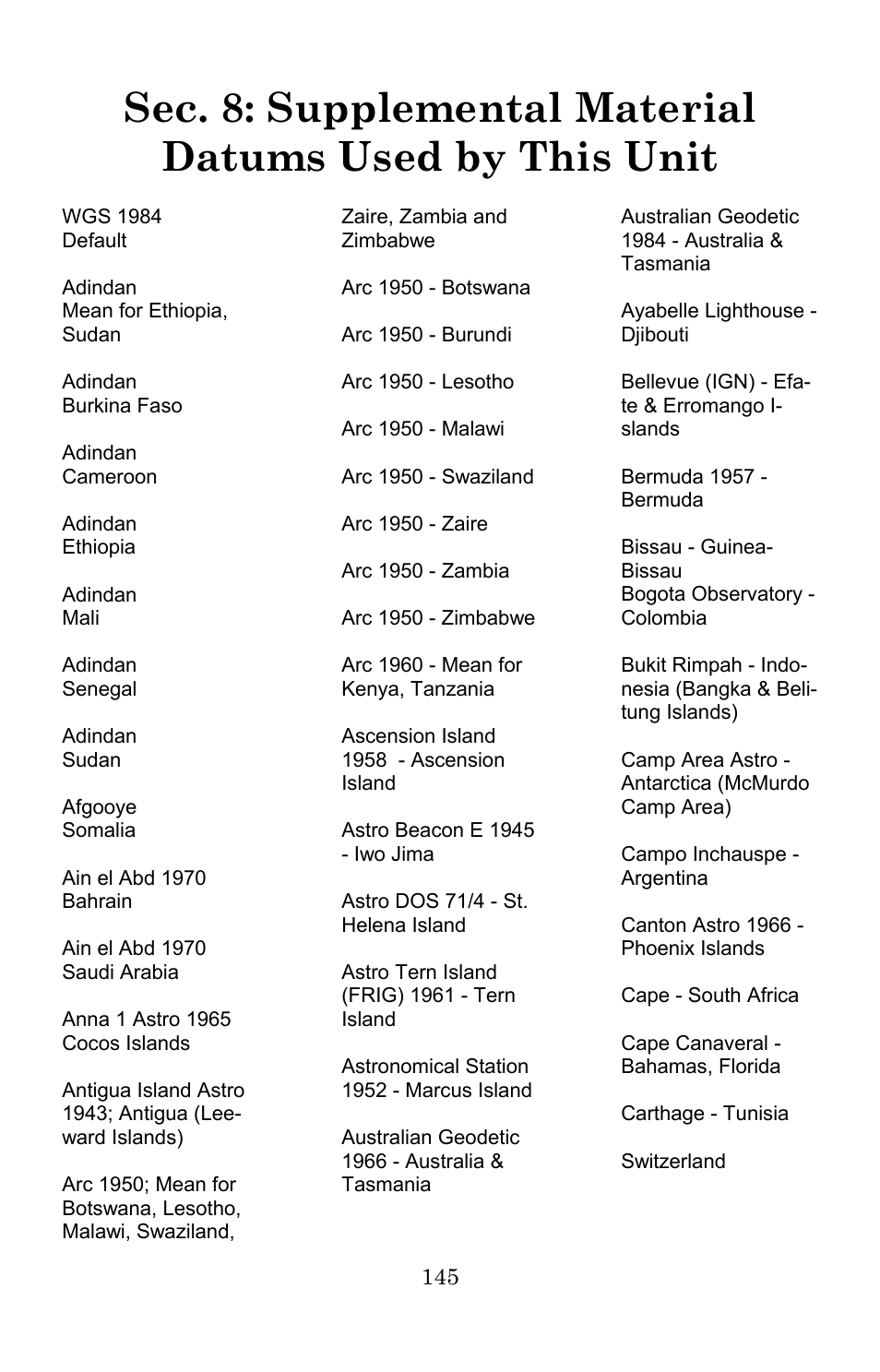 Lowrance electronic 5200C User Manual | Page 151 / 164