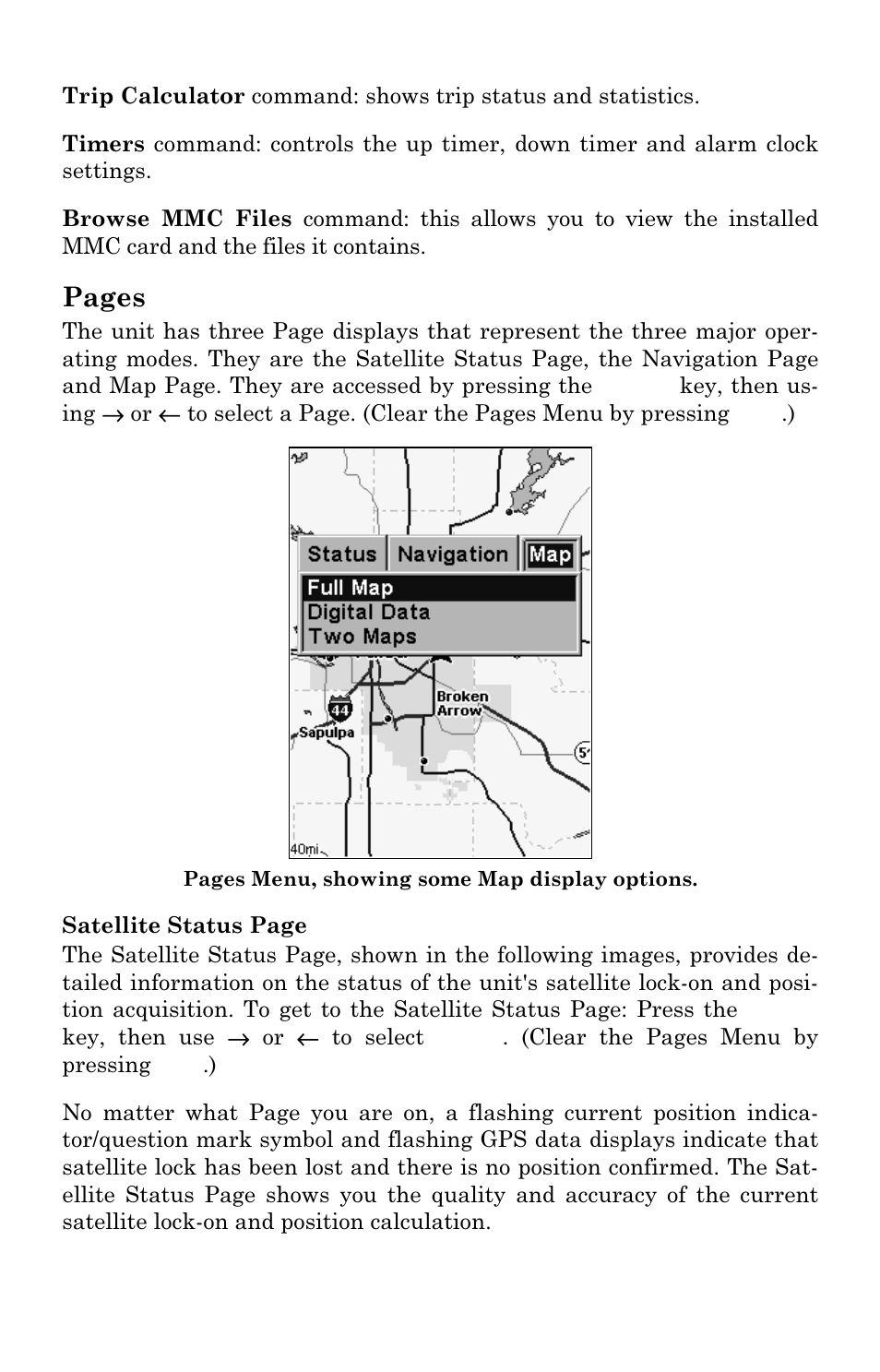 Pages | Lowrance electronic GlobalMap 3300C User Manual | Page 36 / 140