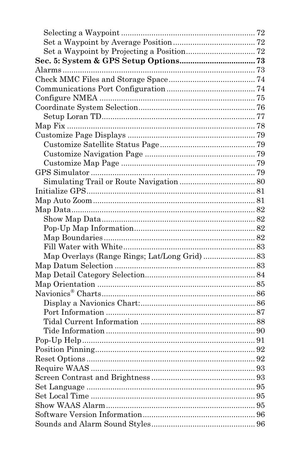 Lowrance electronic GlobalMap 3300C User Manual | Page 5 / 140