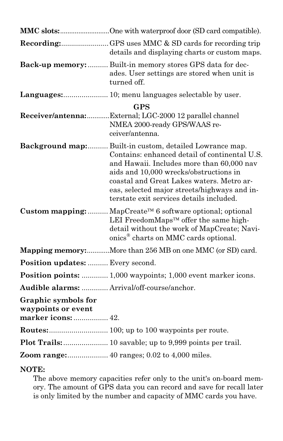 Lowrance electronic GlobalMap 3300C User Manual | Page 9 / 140