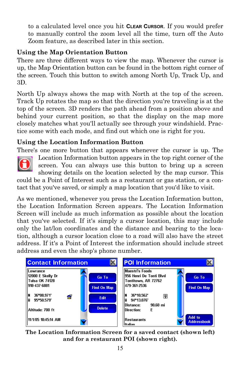 Lowrance electronic Lowrance IWAY 350C User Manual | Page 22 / 78