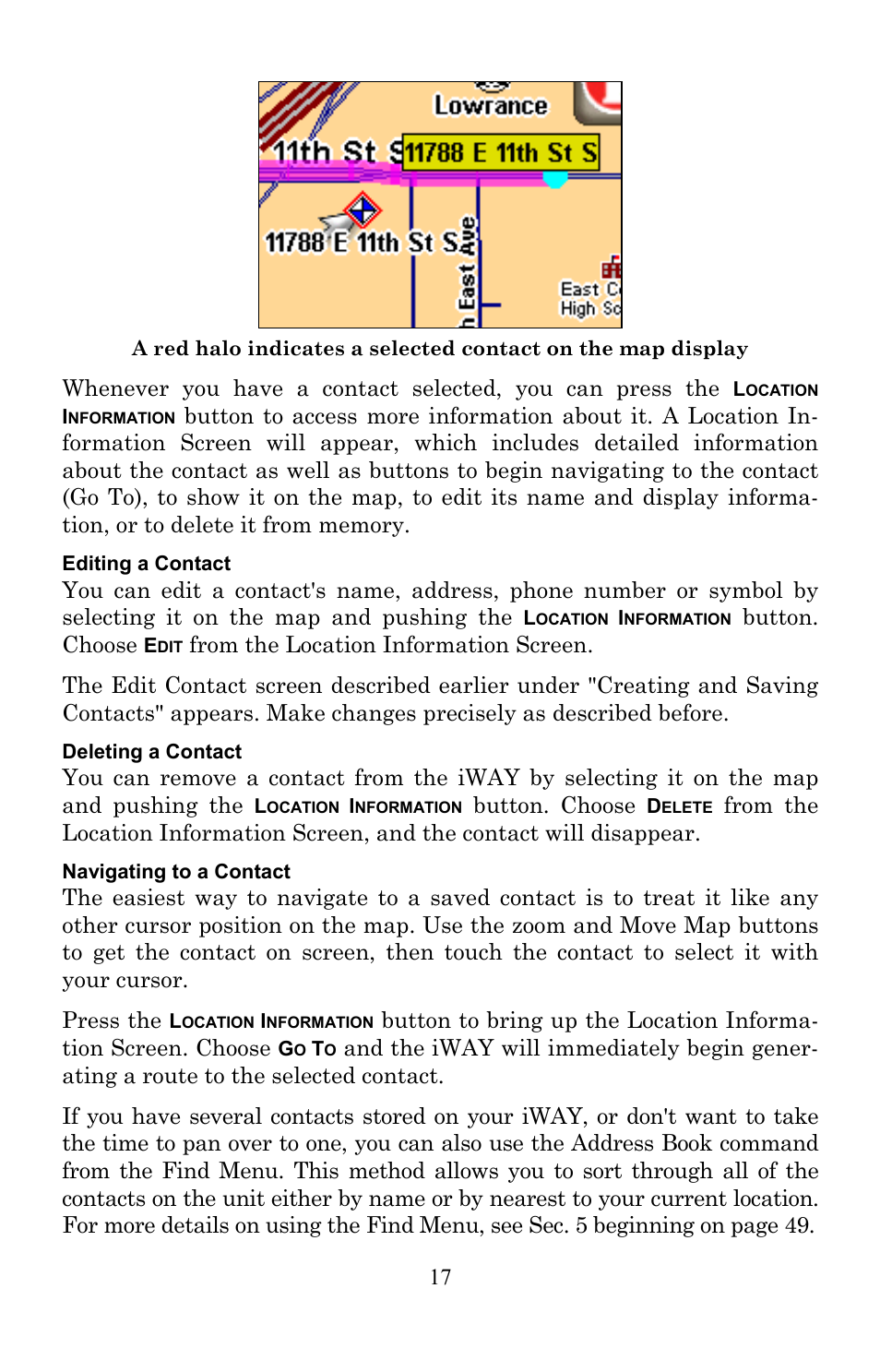 Lowrance electronic Lowrance IWAY 350C User Manual | Page 24 / 78