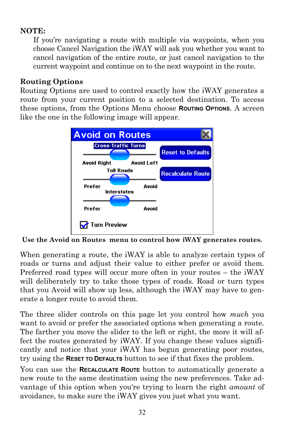 Lowrance electronic Lowrance IWAY 350C User Manual | Page 39 / 78