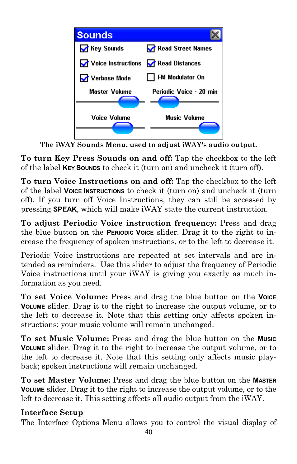 Lowrance electronic Lowrance IWAY 350C User Manual | Page 47 / 78