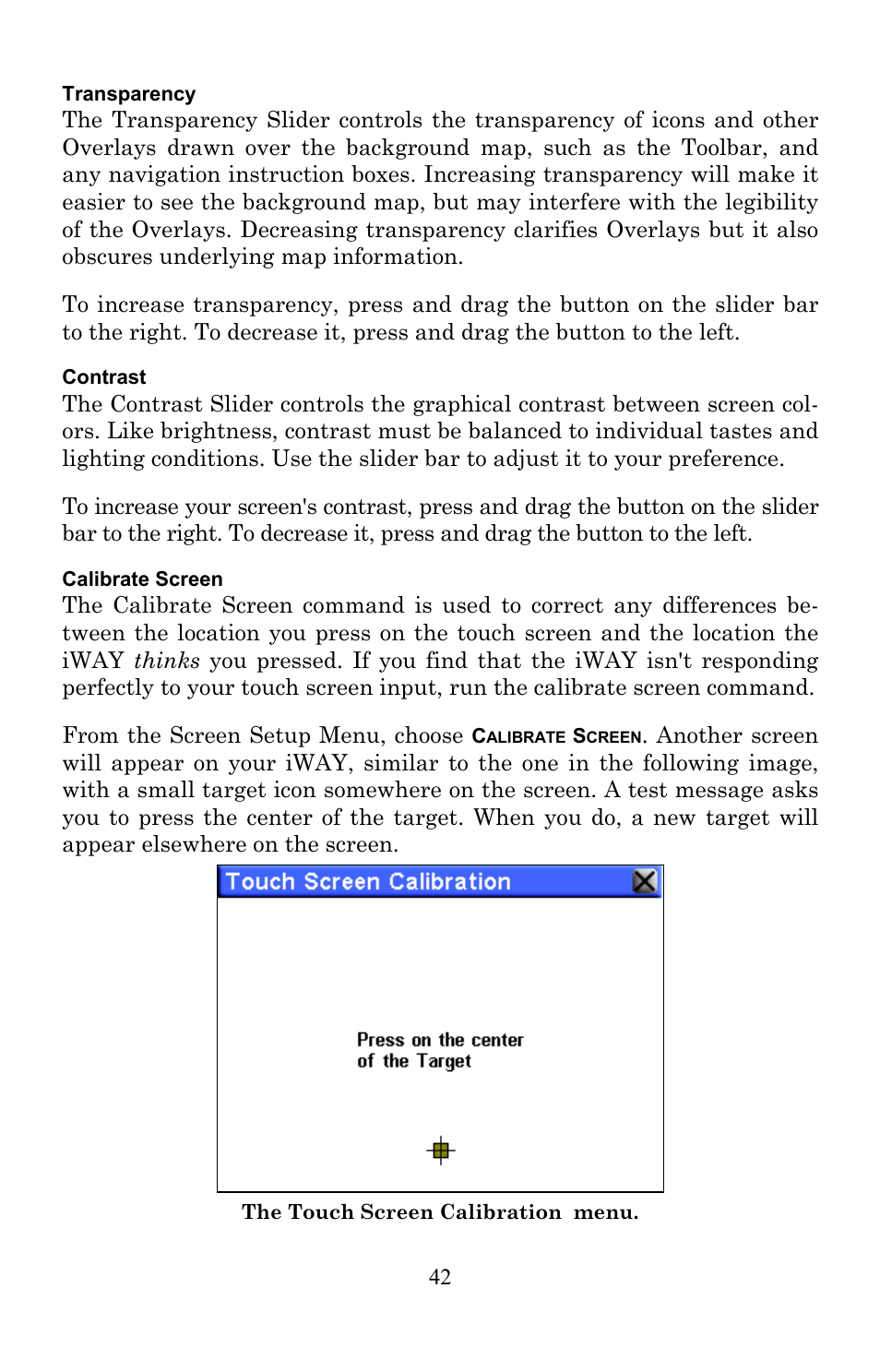 Lowrance electronic Lowrance IWAY 350C User Manual | Page 49 / 78