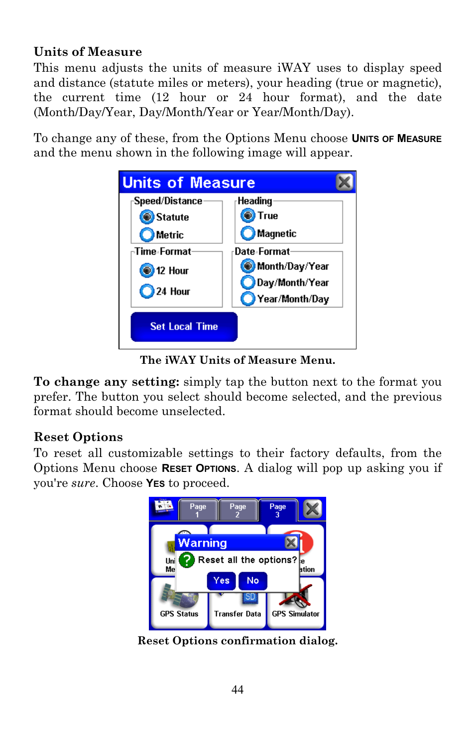 Lowrance electronic Lowrance IWAY 350C User Manual | Page 51 / 78