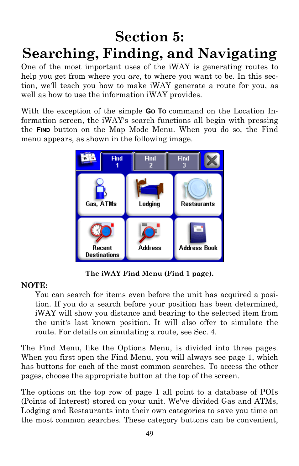 Lowrance electronic Lowrance IWAY 350C User Manual | Page 56 / 78