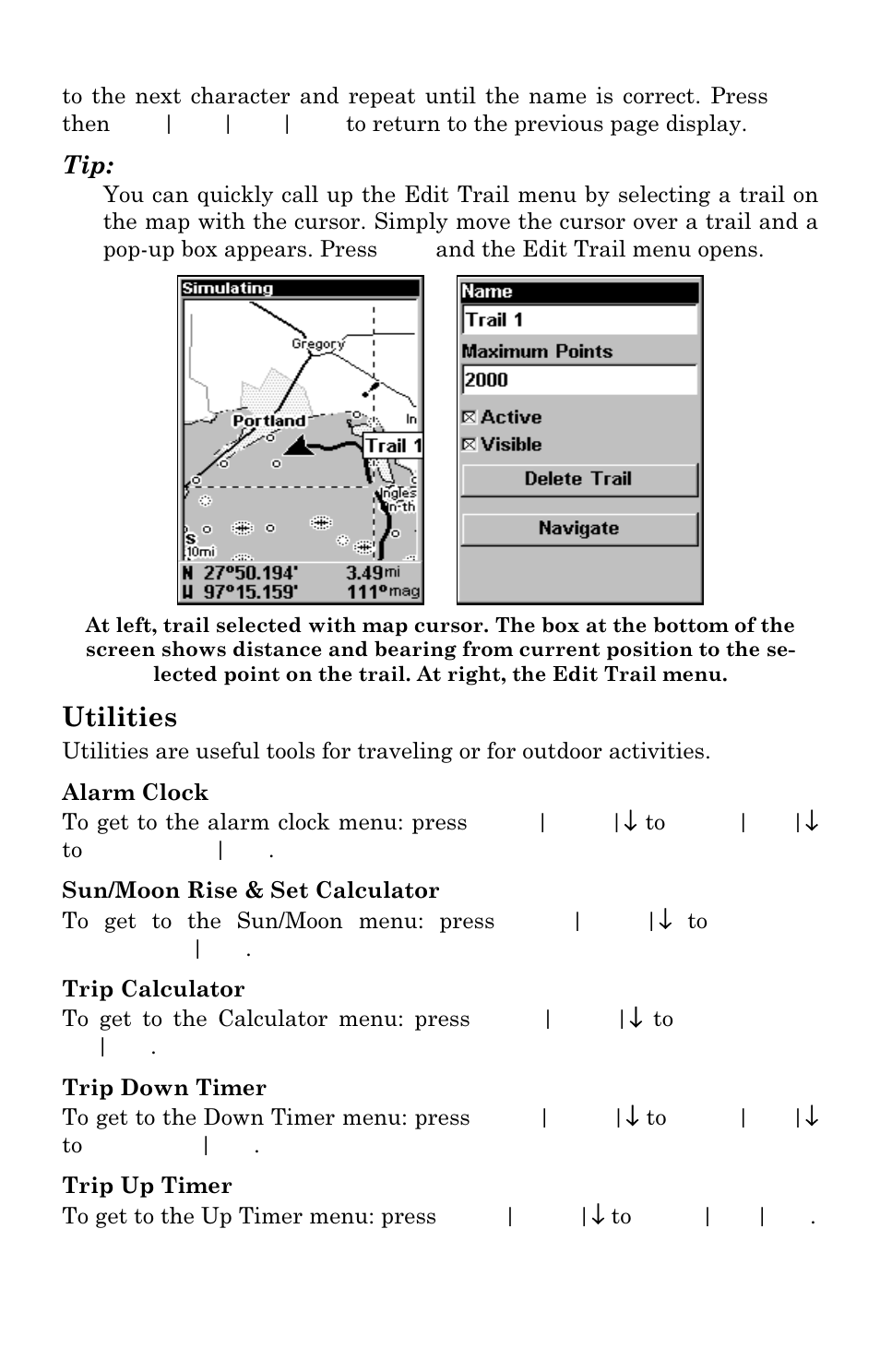 Utilities | Lowrance electronic M56 User Manual | Page 112 / 164