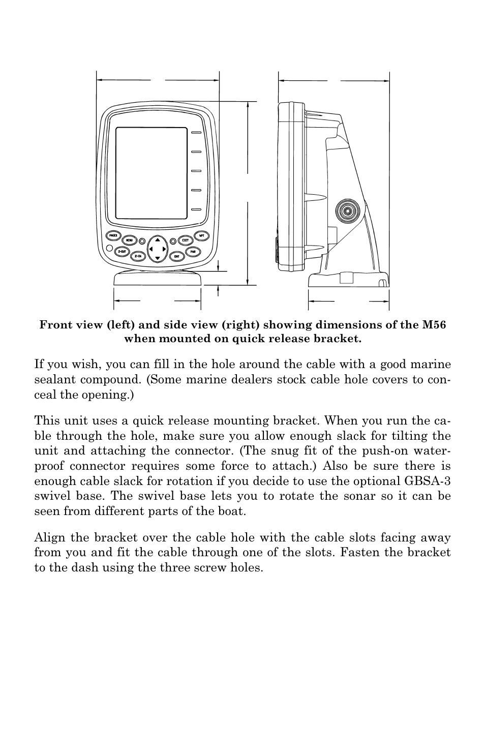 Lowrance electronic M56 User Manual | Page 31 / 164