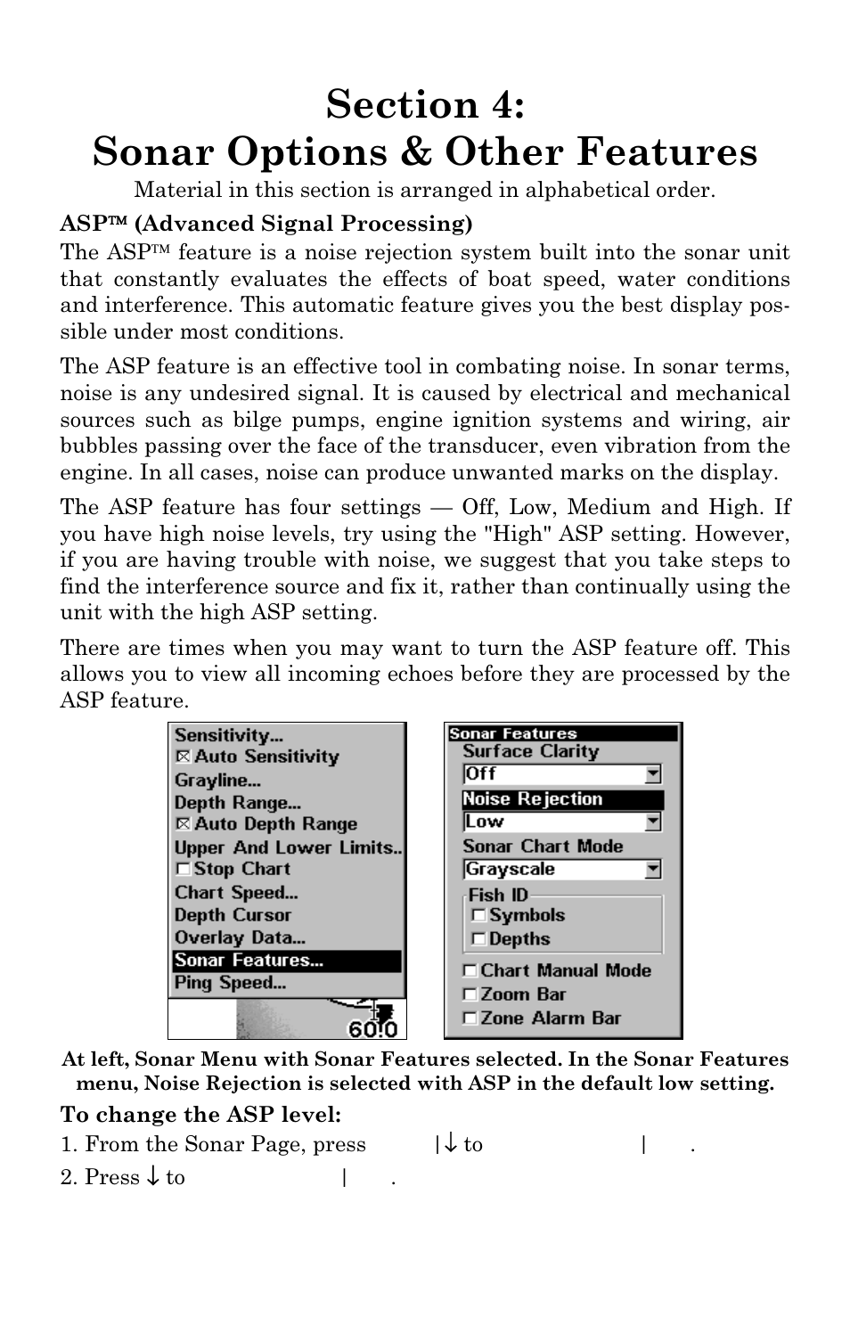 Lowrance electronic M56 User Manual | Page 49 / 164