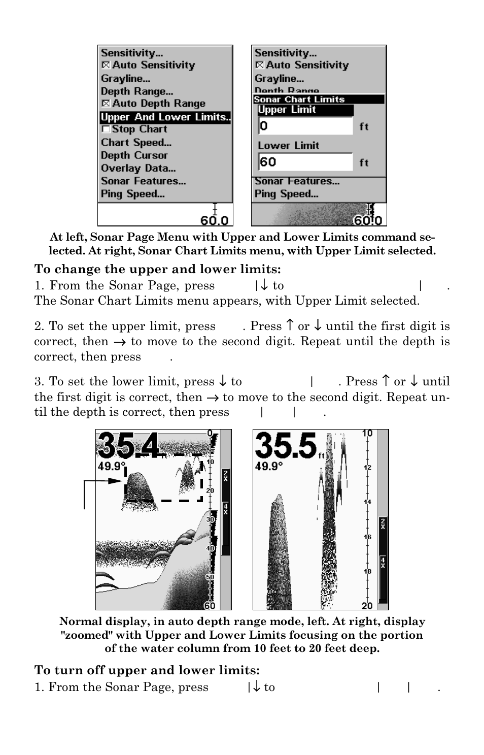 Lowrance electronic M56 User Manual | Page 56 / 164