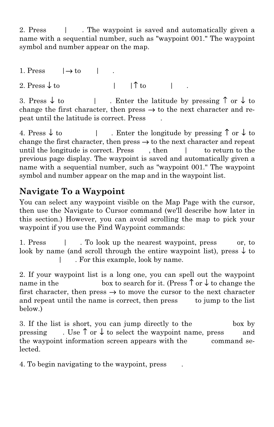 Navigate to a waypoint | Lowrance electronic M56 User Manual | Page 92 / 164