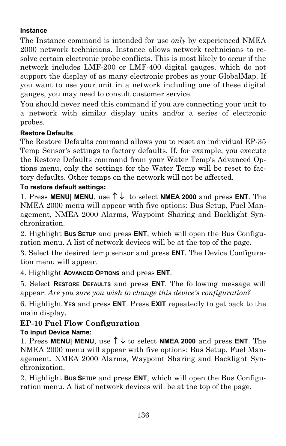 Lowrance electronic 540c Baja User Manual | Page 144 / 172