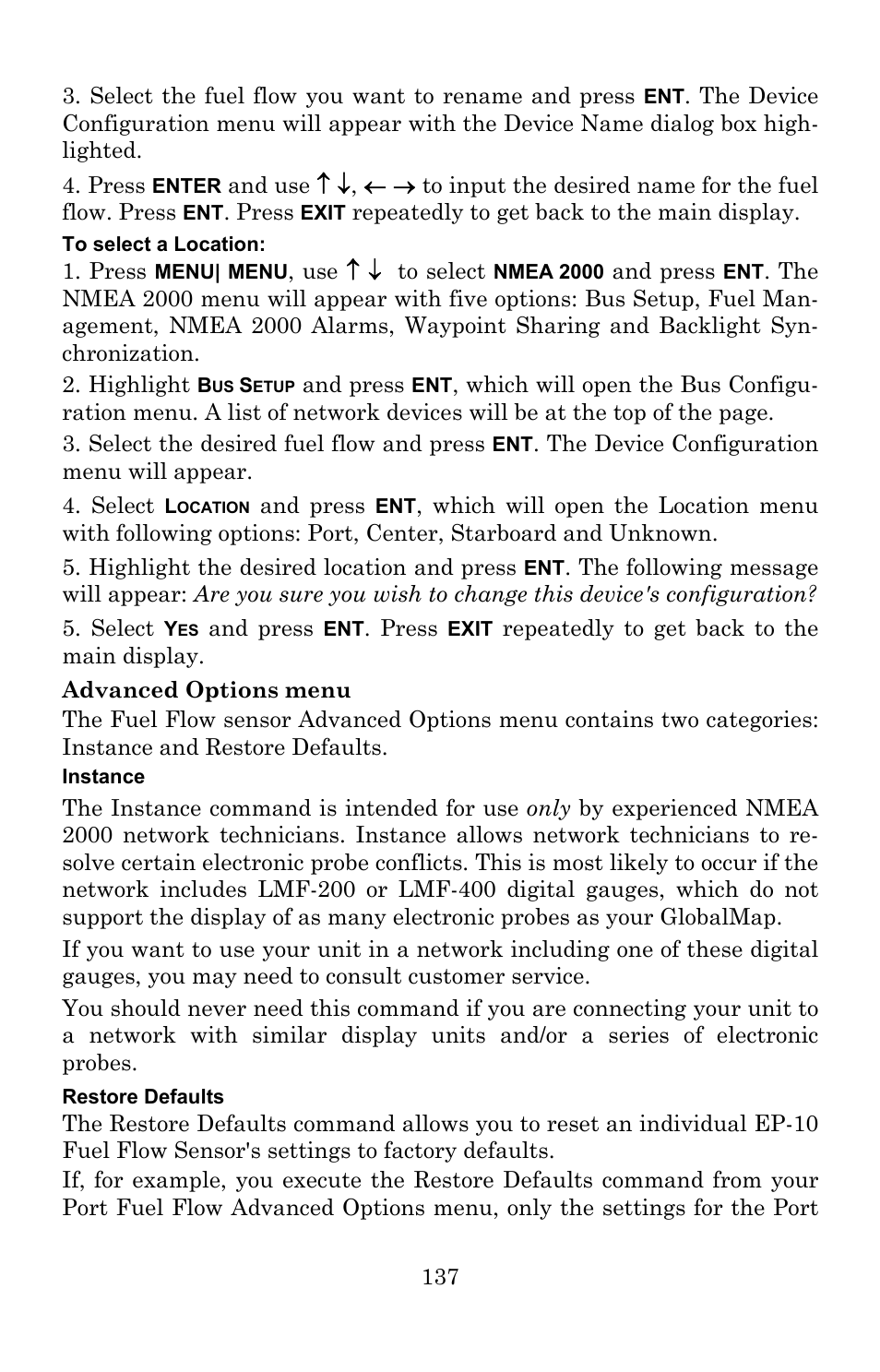 Lowrance electronic 540c Baja User Manual | Page 145 / 172