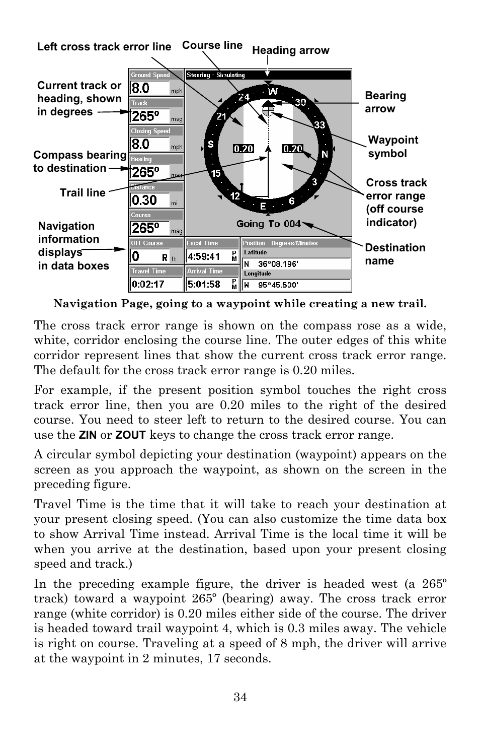 Lowrance electronic 540c Baja User Manual | Page 42 / 172