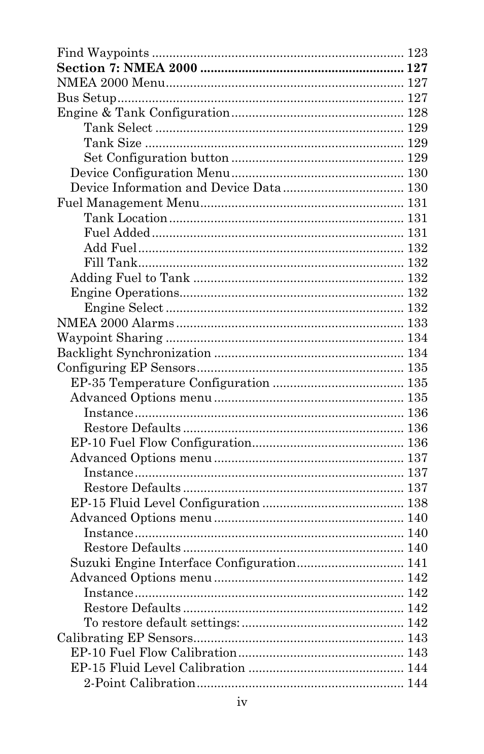 Lowrance electronic 540c Baja User Manual | Page 6 / 172