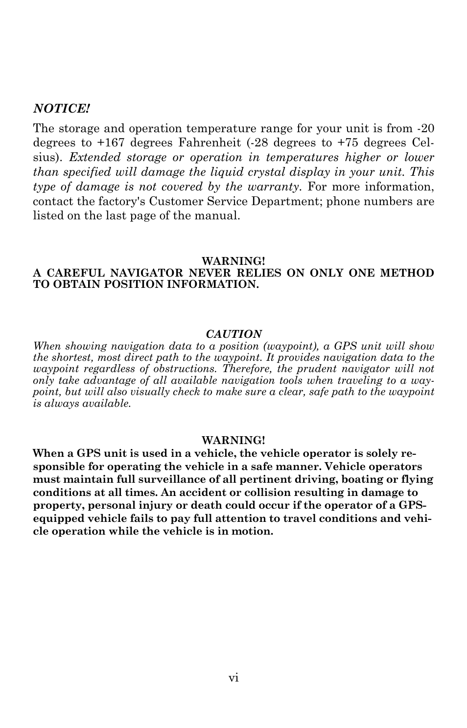 Lowrance electronic 540c Baja User Manual | Page 8 / 172