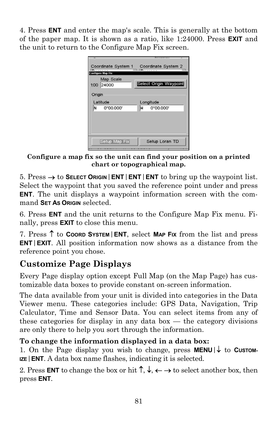 Customize page displays | Lowrance electronic 540c Baja User Manual | Page 89 / 172