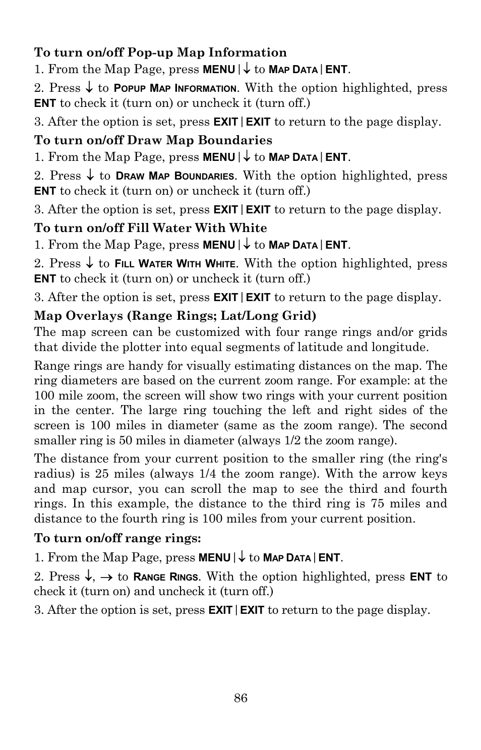 Lowrance electronic 540c Baja User Manual | Page 94 / 172