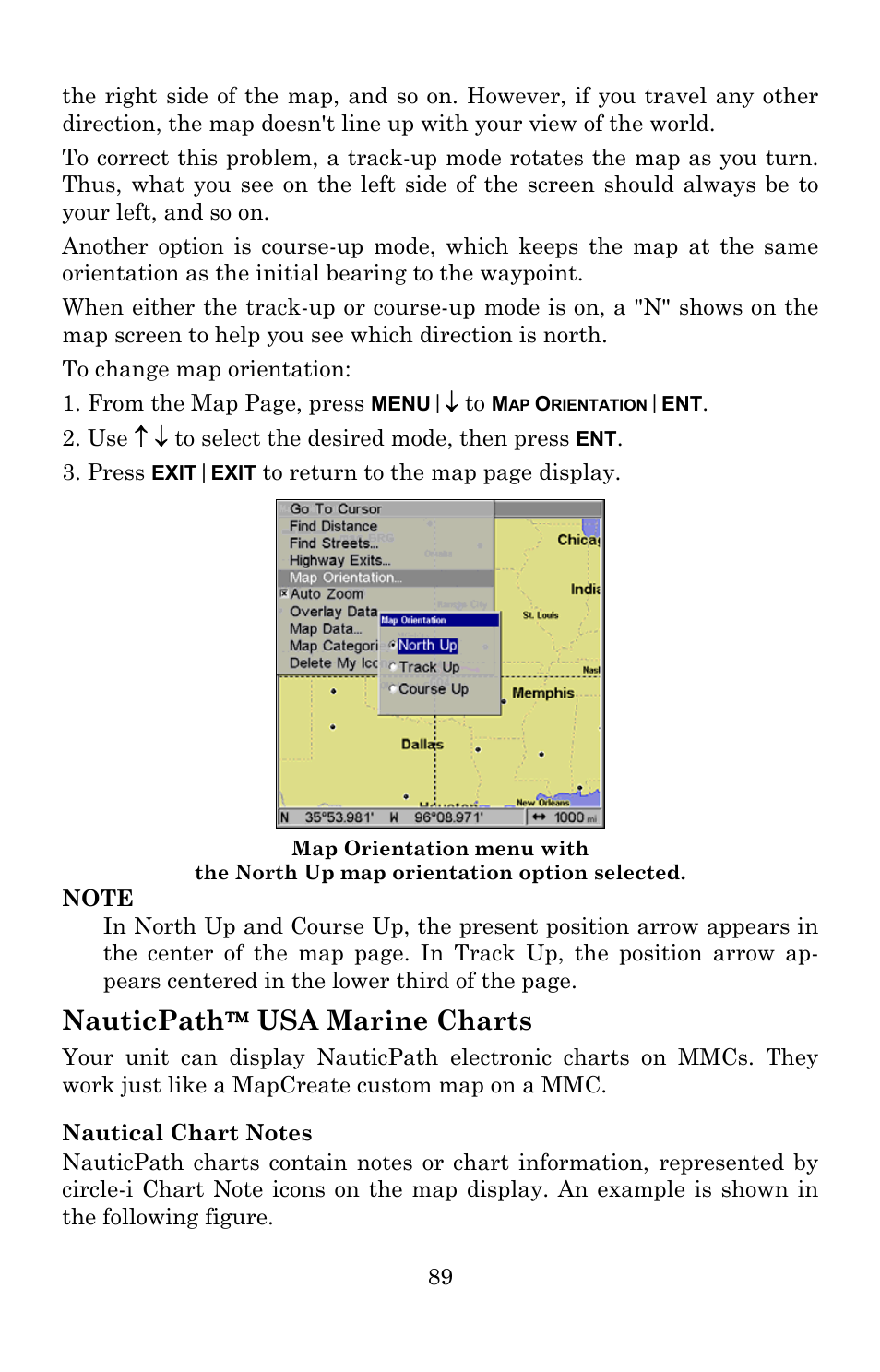 Nauticpath ™ usa marine charts | Lowrance electronic 540c Baja User Manual | Page 97 / 172