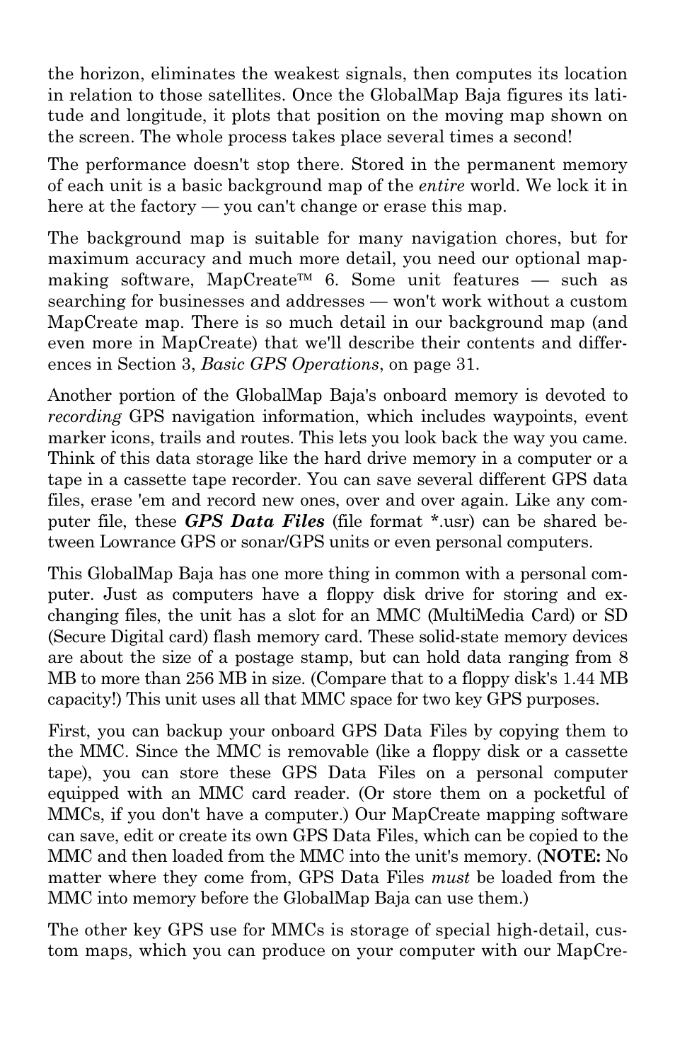 Lowrance electronic Mapping GPS Receiver User Manual | Page 11 / 132