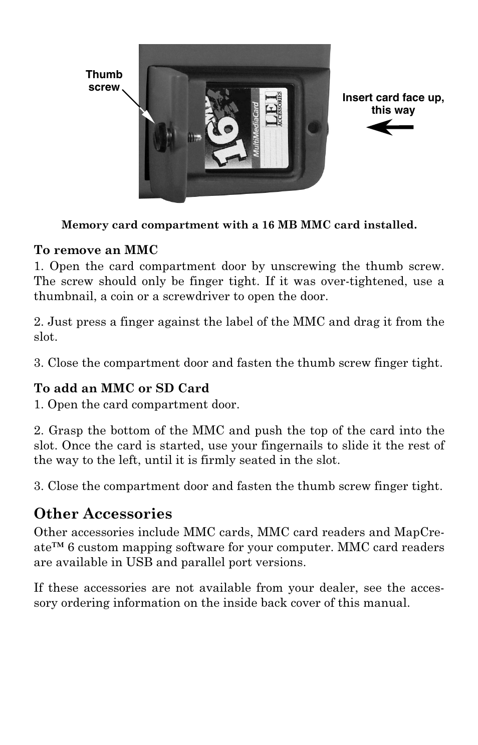 Other accessories | Lowrance electronic Mapping GPS Receiver User Manual | Page 27 / 132