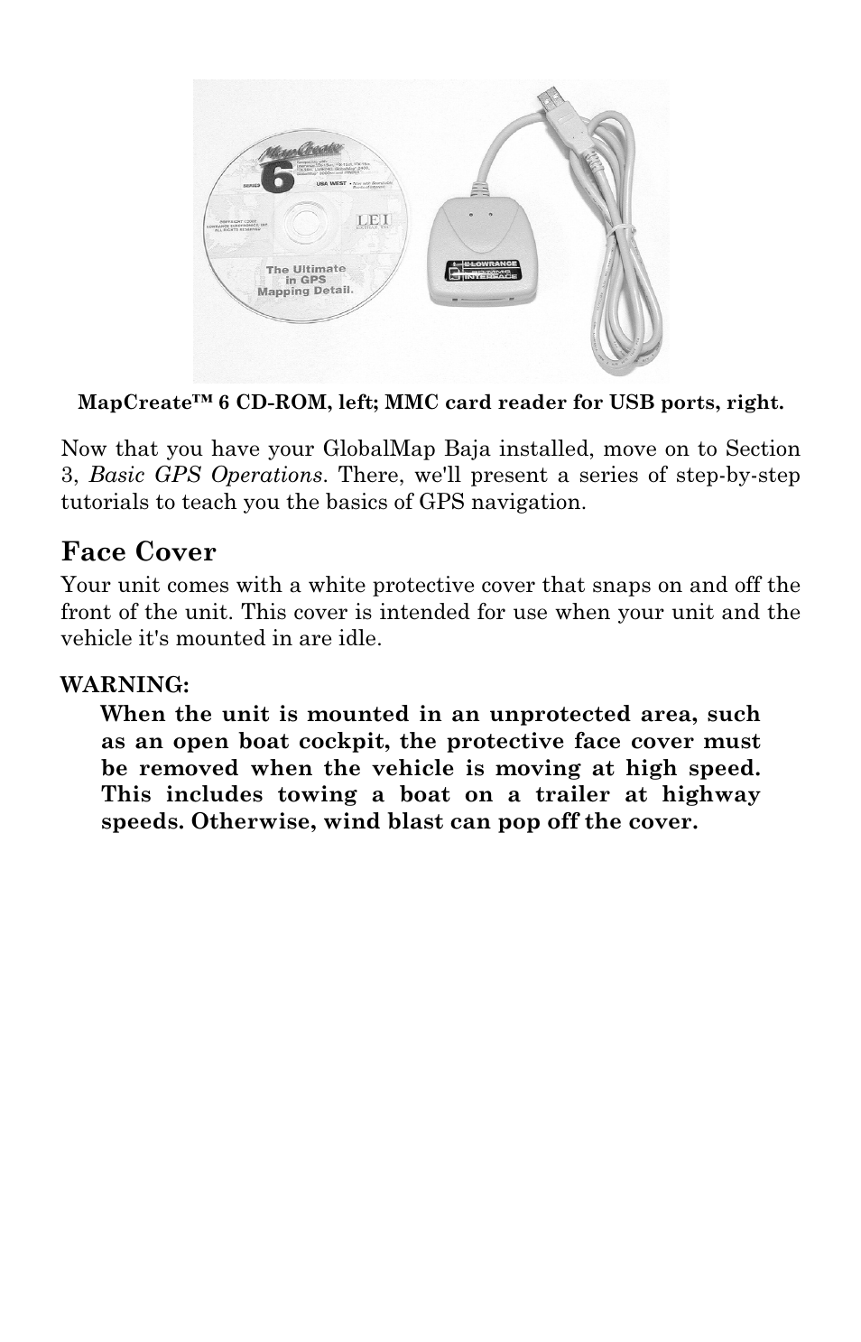 Face cover | Lowrance electronic Mapping GPS Receiver User Manual | Page 28 / 132