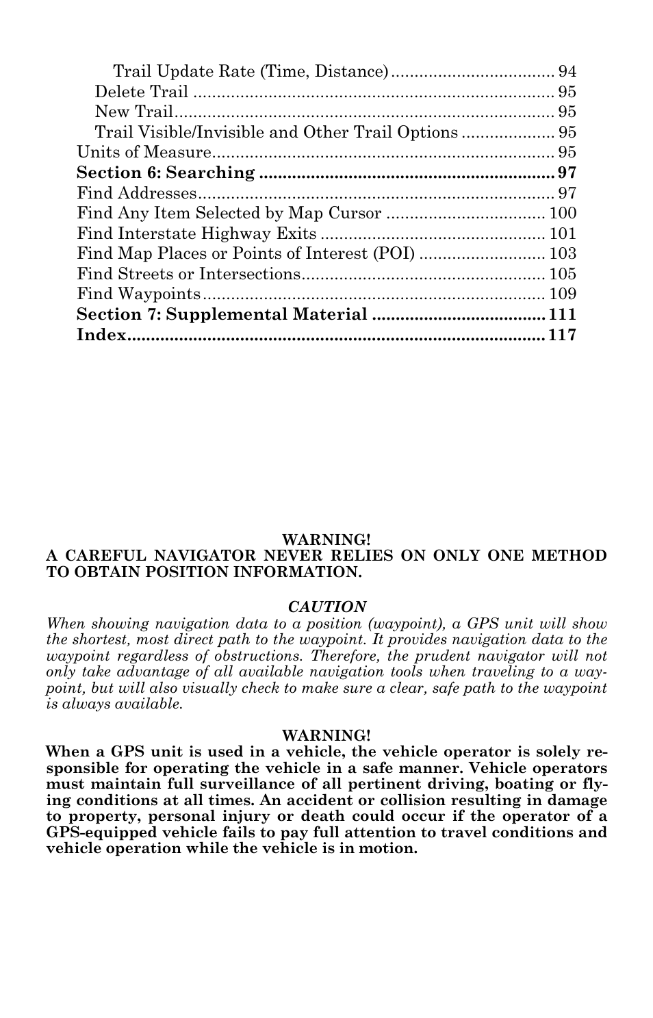 Lowrance electronic Mapping GPS Receiver User Manual | Page 6 / 132