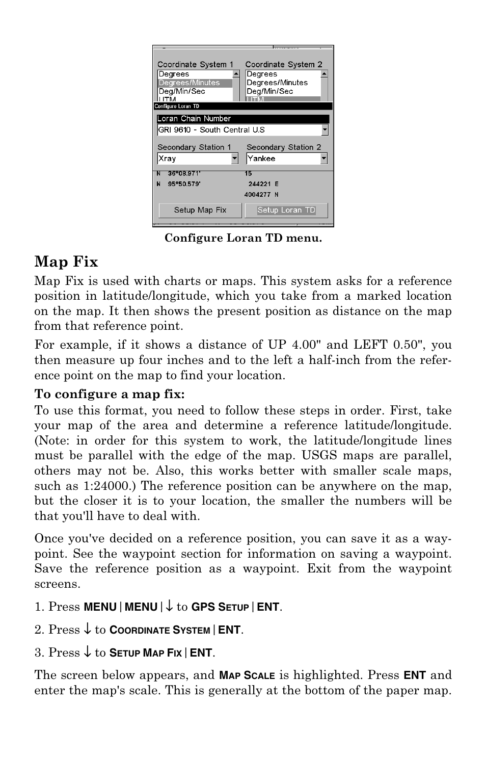 Map fix | Lowrance electronic Mapping GPS Receiver User Manual | Page 79 / 132