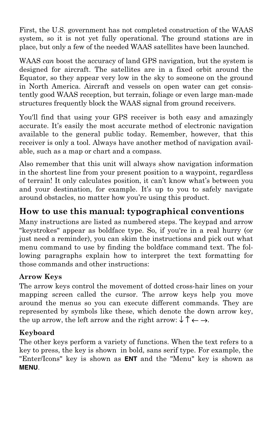 How to use this manual: typographical conventions | Lowrance electronic GlobalMap 7000C User Manual | Page 14 / 128
