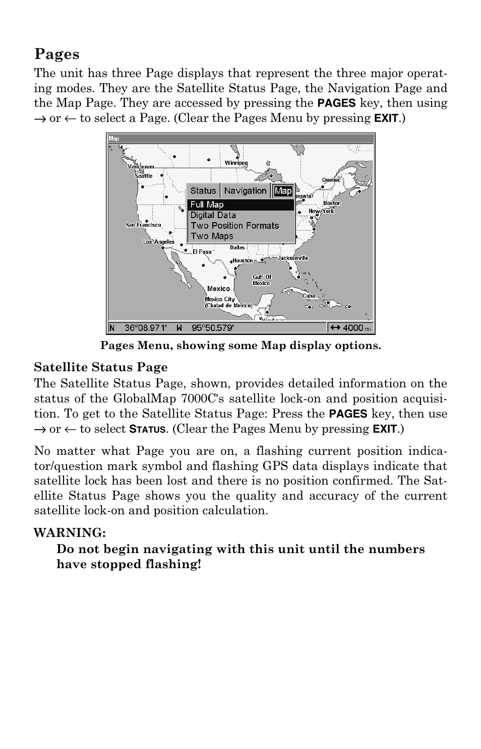 Pages | Lowrance electronic GlobalMap 7000C User Manual | Page 30 / 128