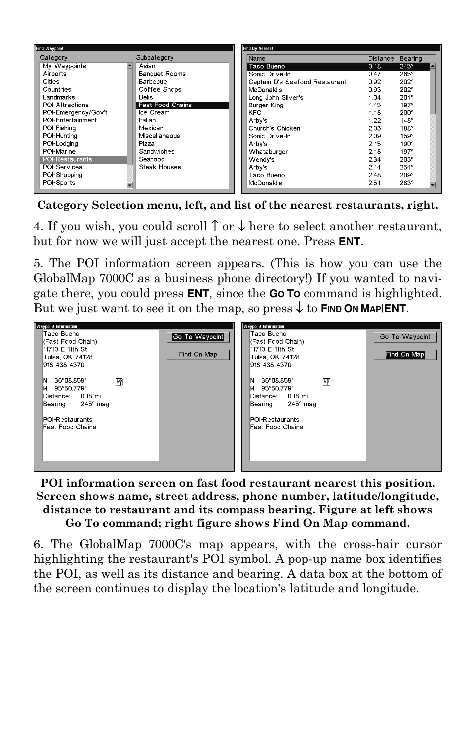 Lowrance electronic GlobalMap 7000C User Manual | Page 42 / 128