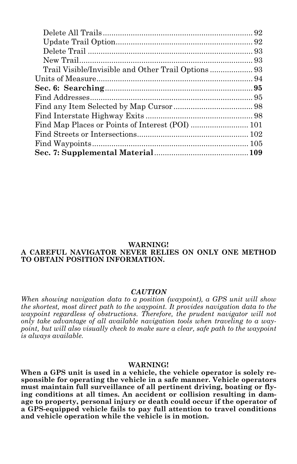 Lowrance electronic GlobalMap 7000C User Manual | Page 6 / 128