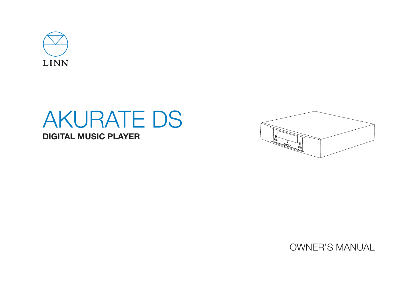 Linn Akurate DS User Manual | 21 pages