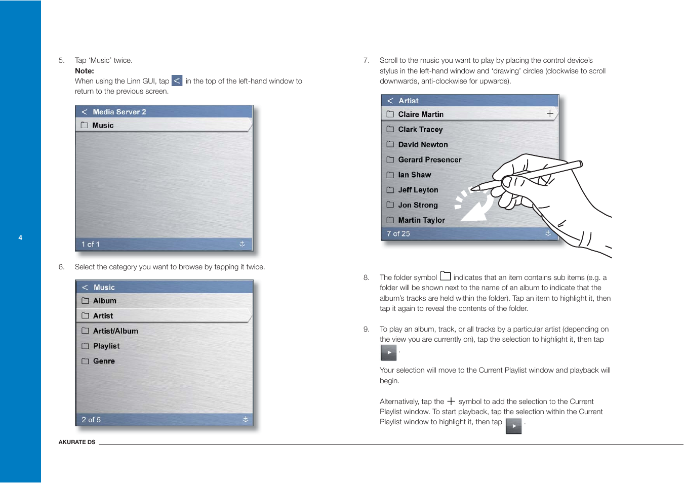 Linn Akurate DS User Manual | Page 12 / 21