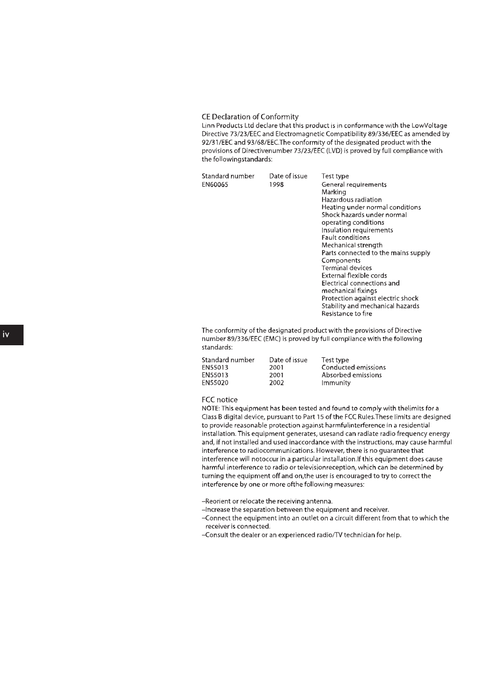Linn LK140 User Manual | Page 6 / 24