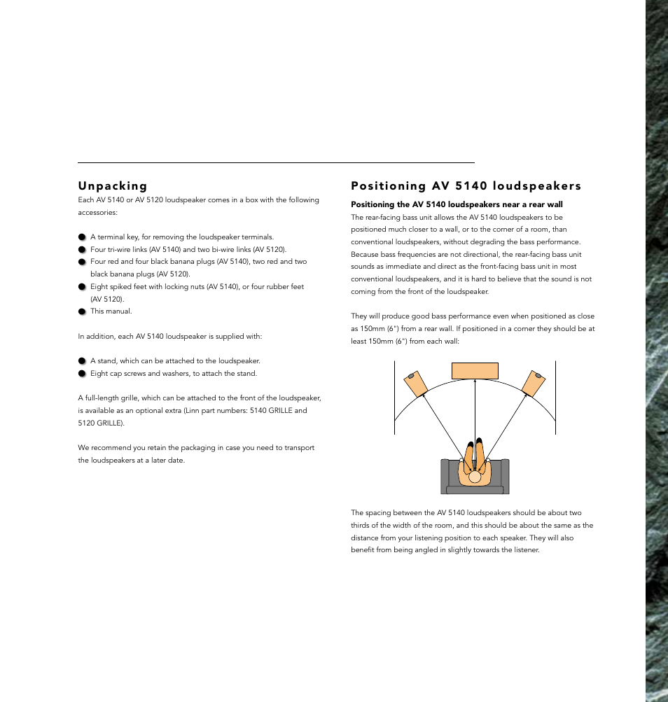 Linn AV Loudspeaker User Manual | Page 19 / 44
