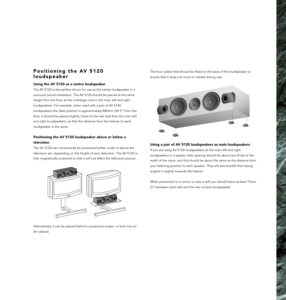 Linn AV Loudspeaker User Manual | Page 21 / 44