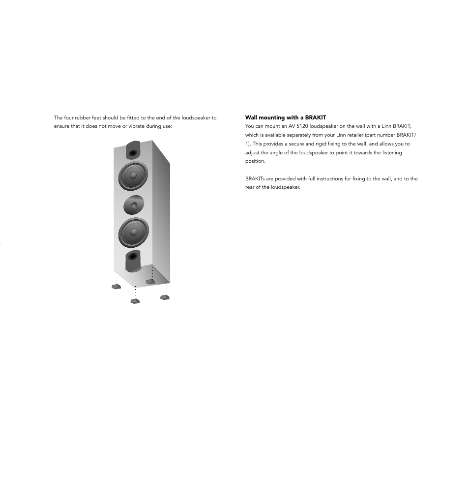 Linn AV Loudspeaker User Manual | Page 22 / 44